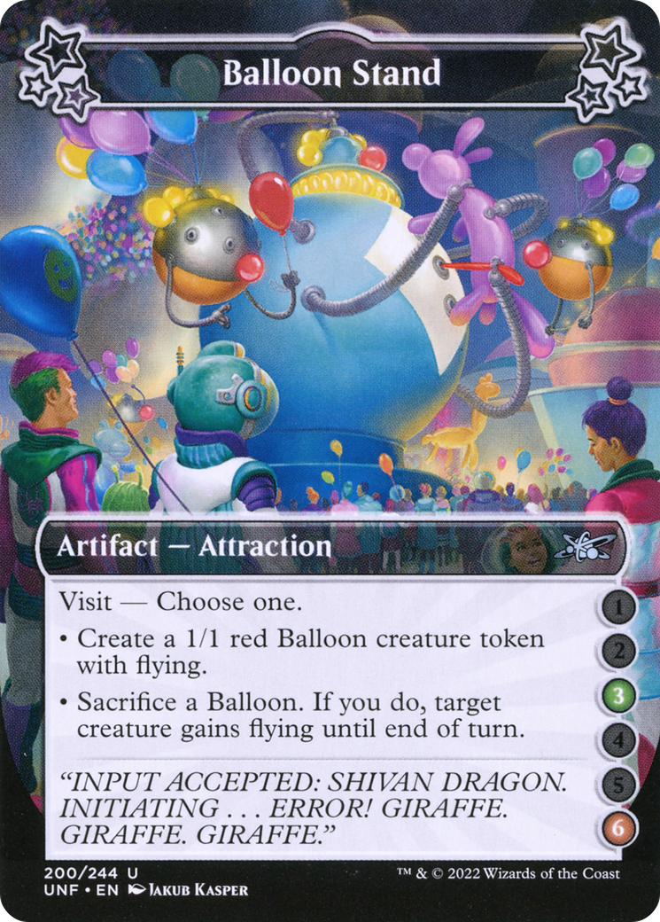 Balloon Stand (3-6) (UNF-200B) - Unfinity Foil