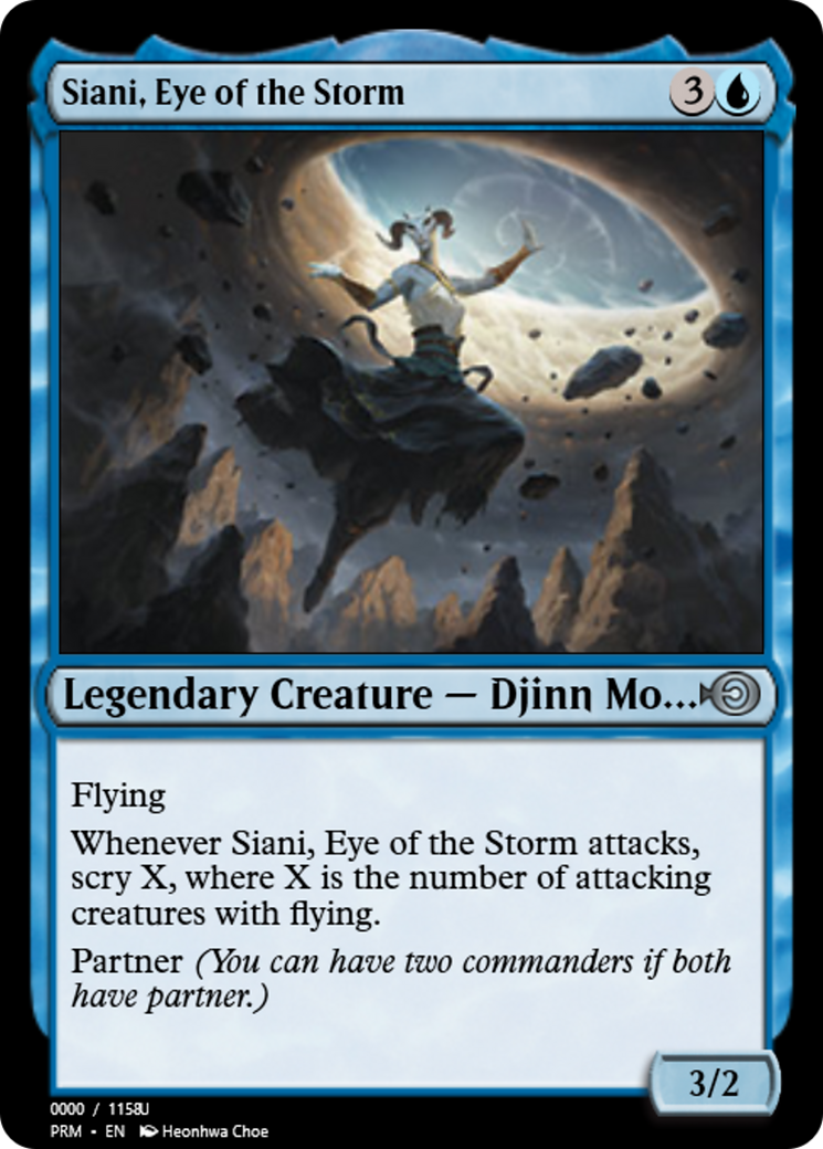 Siani, Eye of the Storm (PRM-86318) - Magic Online Promos Foil