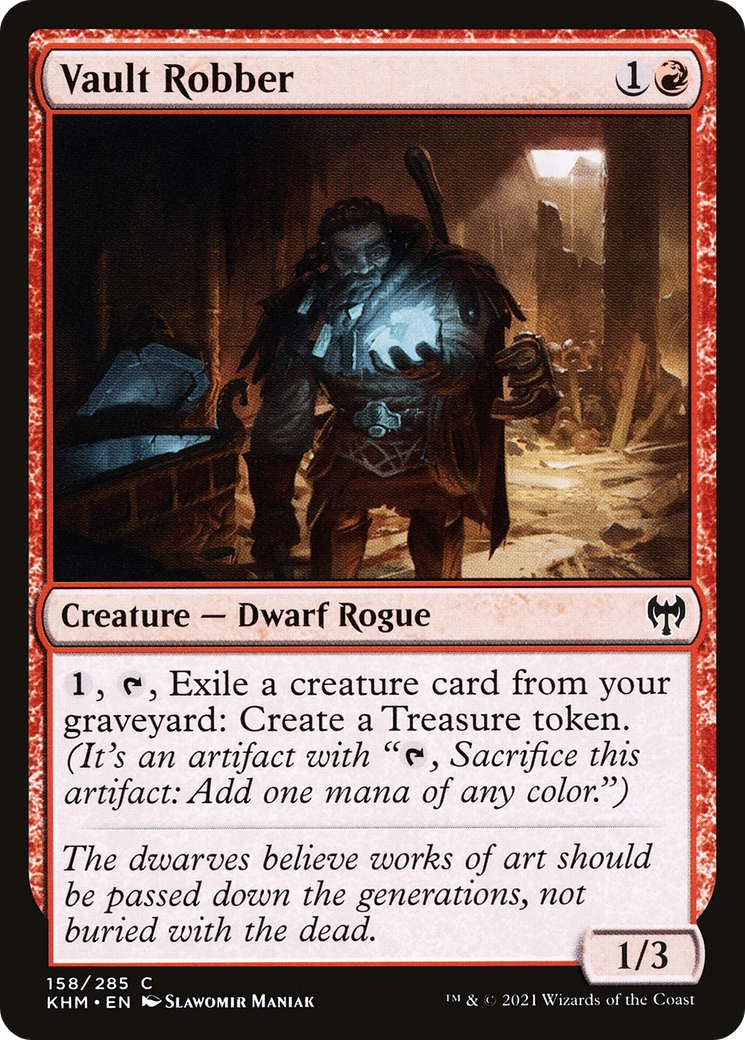 Vault Robber (KHM-158) - Kaldheim Foil