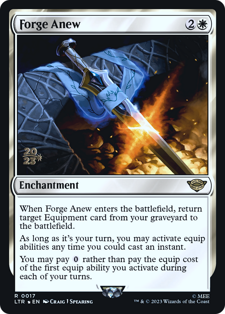 Forge Anew (PRE-17S) - Tales of Middle-earth Promos Foil