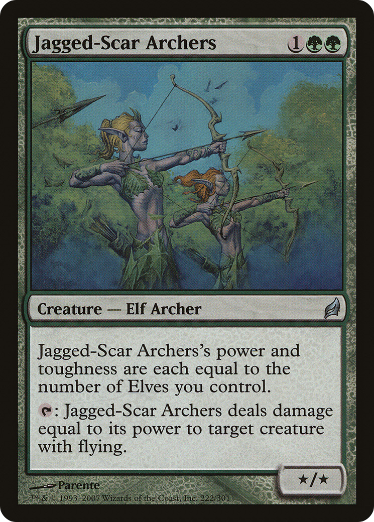 Jagged-Scar Archers (LRW-222) - Lorwyn