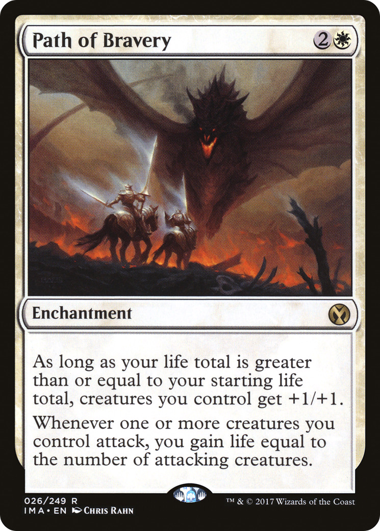 Path of Bravery (IMA-026) - Iconic Masters Foil