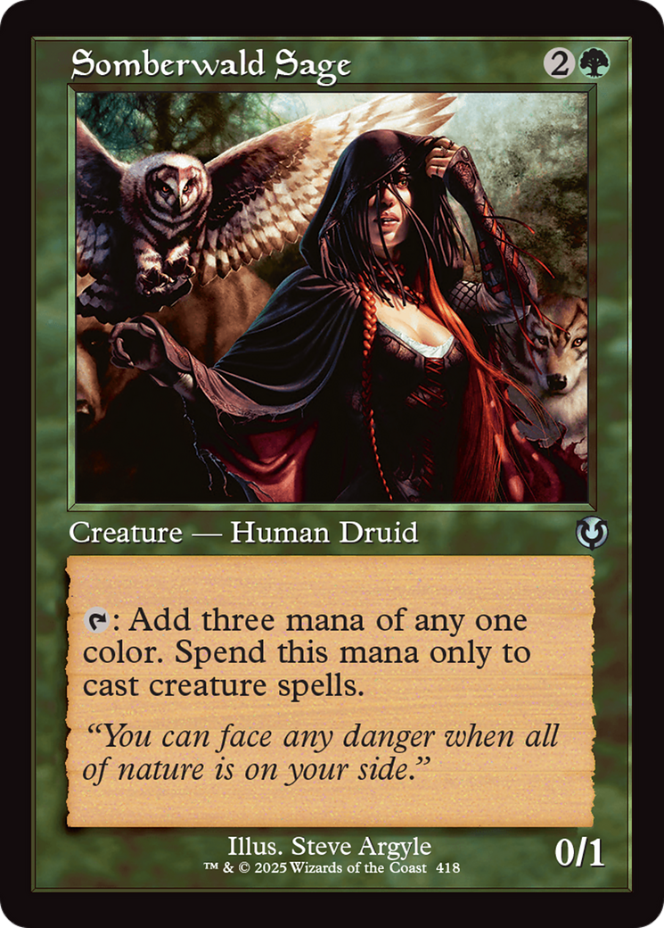 Somberwald Sage (INR-418) - Innistrad Remastered Foil