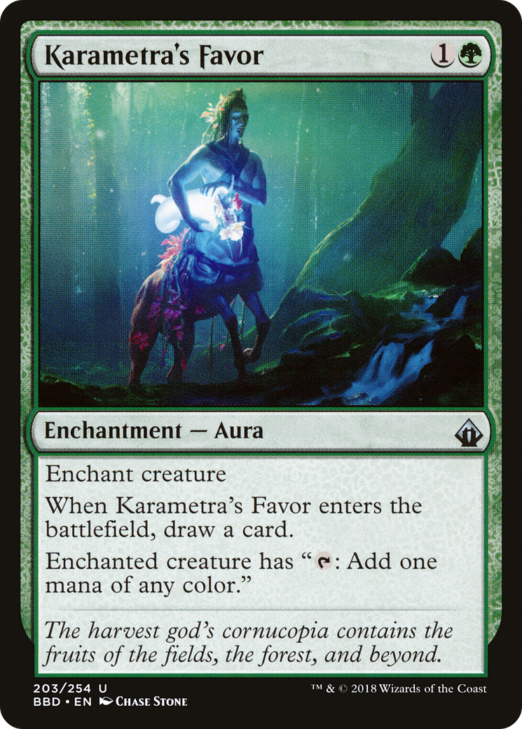 Karametra's Favor (BBD-203) - Battlebond
