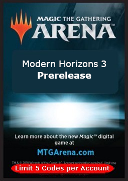 Arena Code Card (Prerelease) - Modern Horizons 3: Extras (Code Card)