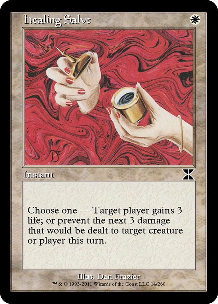 Healing Salve (ME4-014) - Masters Edition IV Foil