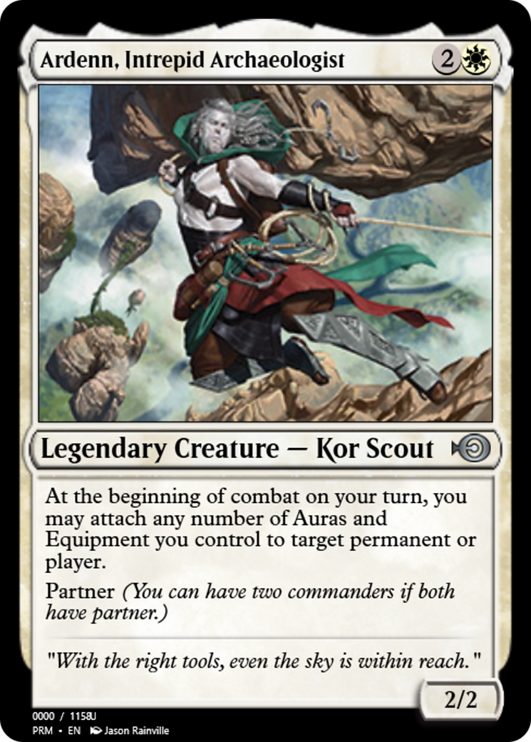 Ardenn, Intrepid Archaeologist (PRM-86304) - Magic Online Promos