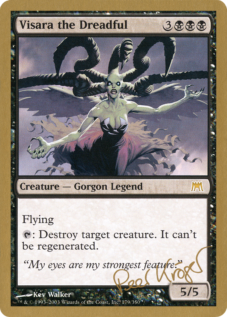 Visara the Dreadful (WCD-) - World Championship Decks 2003