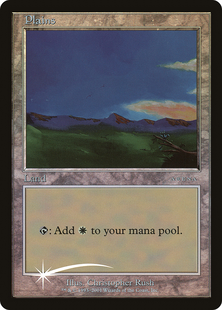Plains (2001) (ARENA-007) - Arena League 2001 Foil