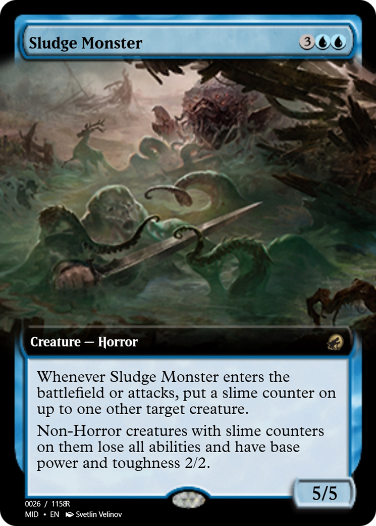 Sludge Monster (PRM-93932) - Magic Online Promos Foil