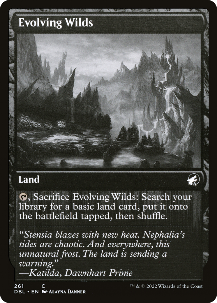 Evolving Wilds (261) (DBL-261) - Innistrad: Double Feature