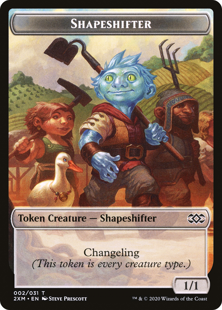 Shapeshifter (T2XM-002) - Double Masters Tokens