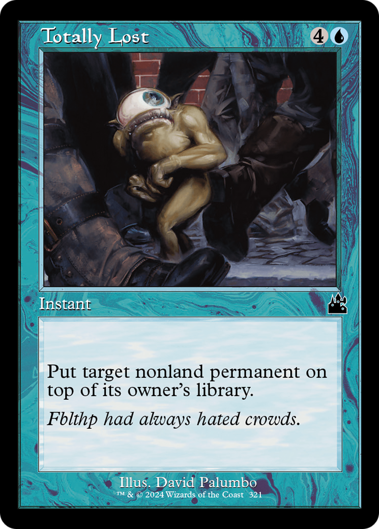 Totally Lost (Retro Frame) (RVR-321) - Ravnica Remastered