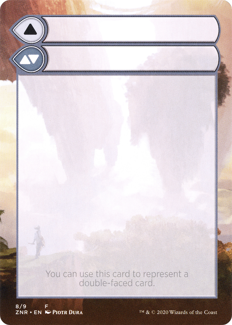 Double-Faced Substitute Card (SZNR-008) - Zendikar Rising Substitute Cards (Borderless)