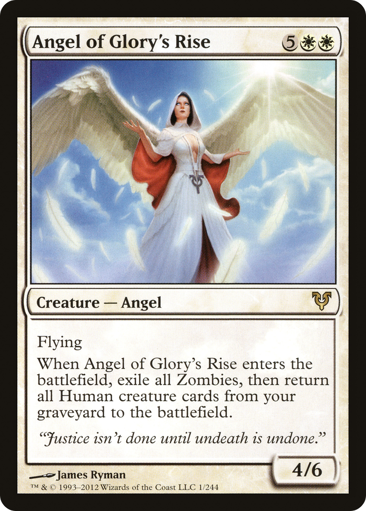 Angel of Glory's Rise (AVR-001) - Avacyn Restored