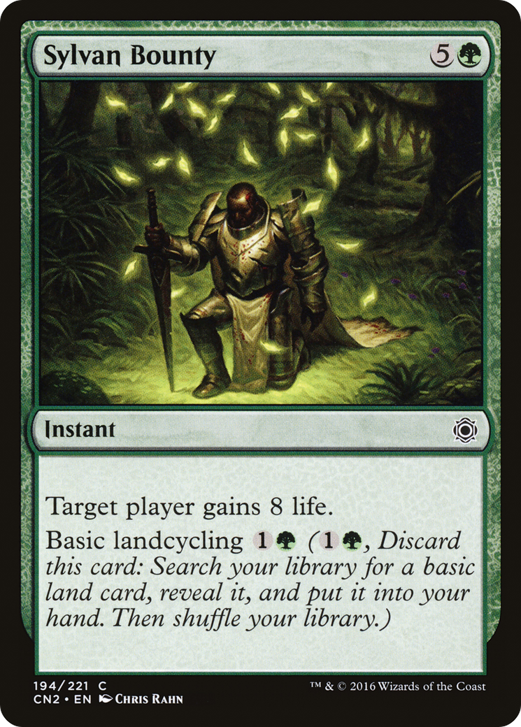 Sylvan Bounty (CN2-194) - Conspiracy: Take the Crown