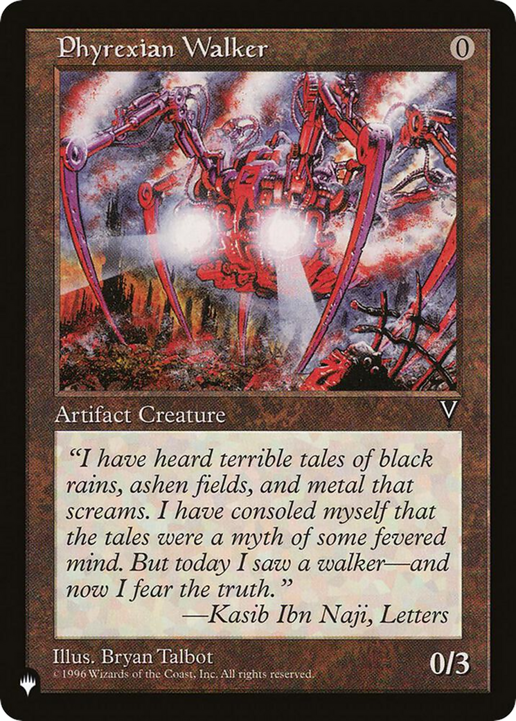 Phyrexian Walker (LIST-VIS-152) - The List