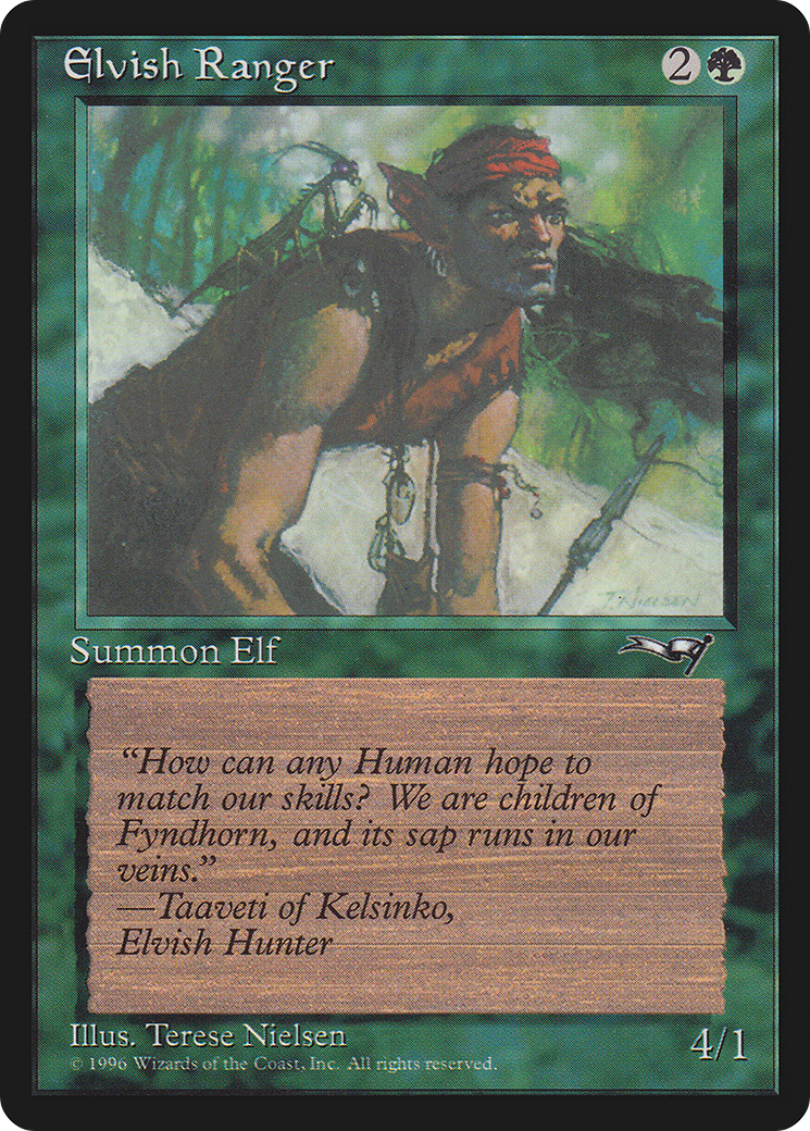 Elvish Ranger (Male) (ALL-88B) - Alliances