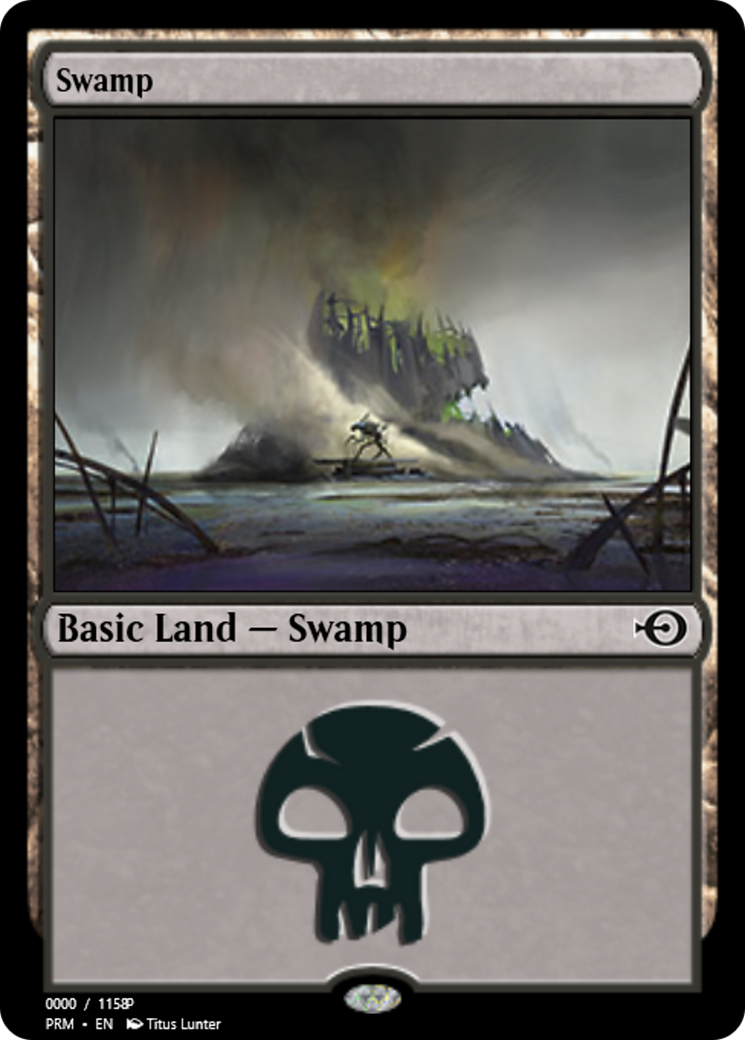 Swamp (PRM-81856) - Magic Online Promos Foil