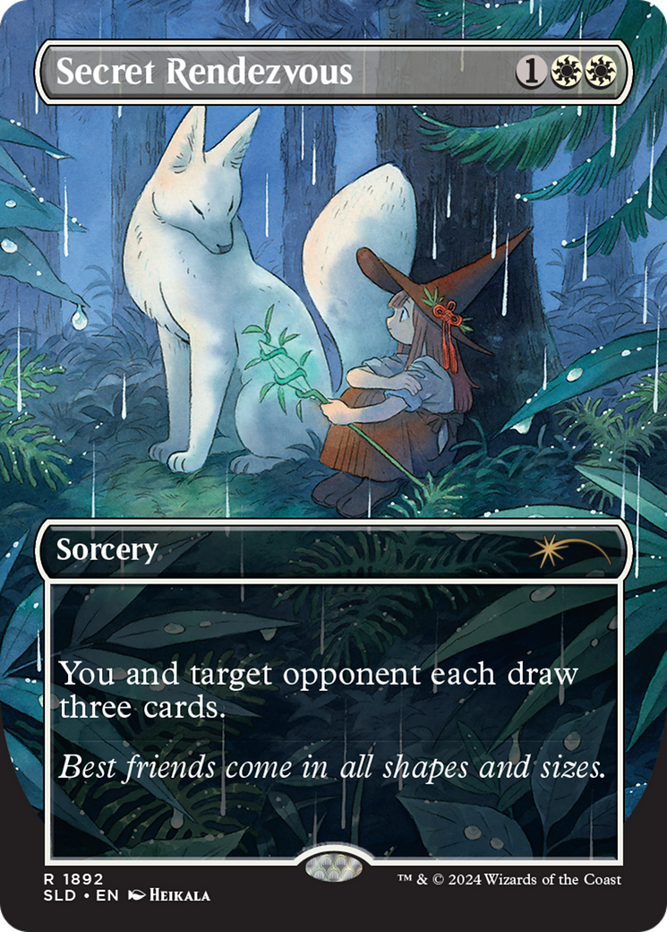 Secret Rendezvous (SLD-1892) - Secret Lair Drop (Borderless) Foil