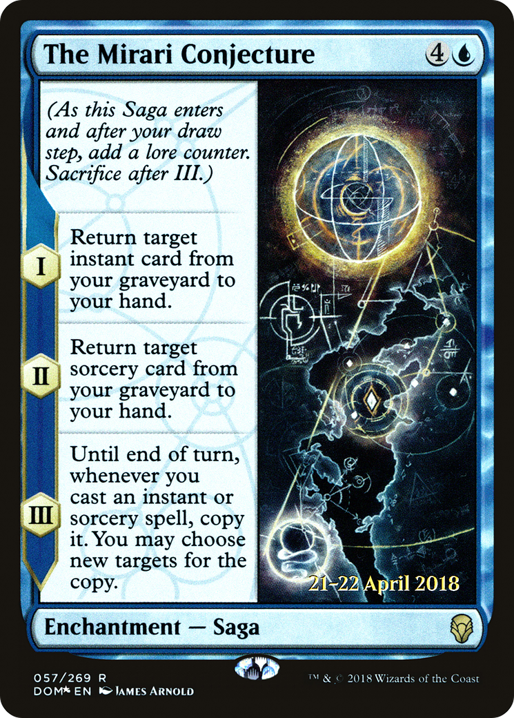 The Mirari Conjecture (PRE-57S) - Dominaria Promos Foil