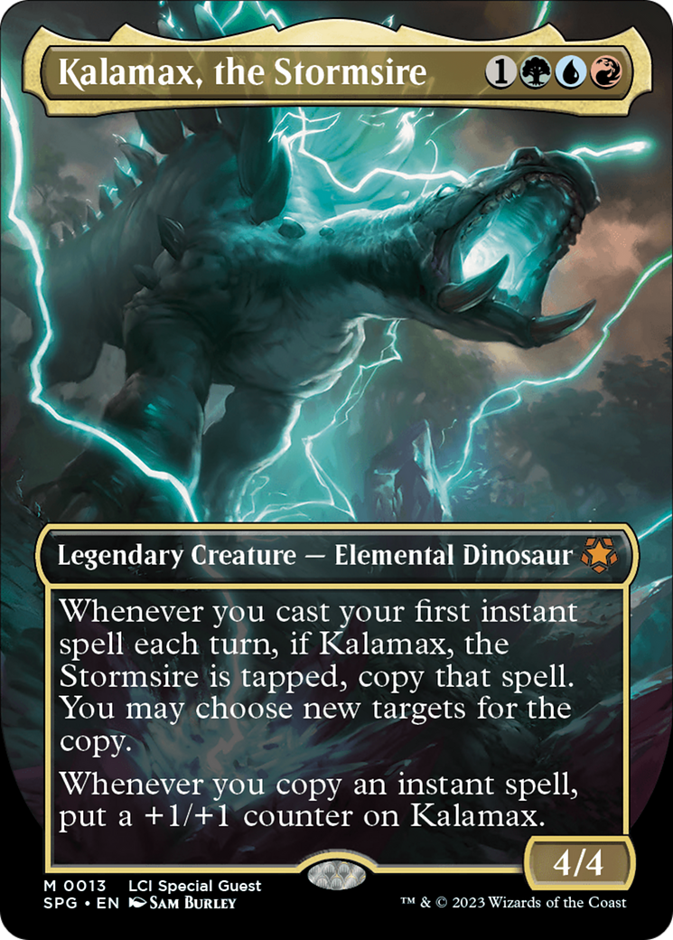 Kalamax, the Stormsire (Borderless) (SPG-013) - Special Guests (Borderless)