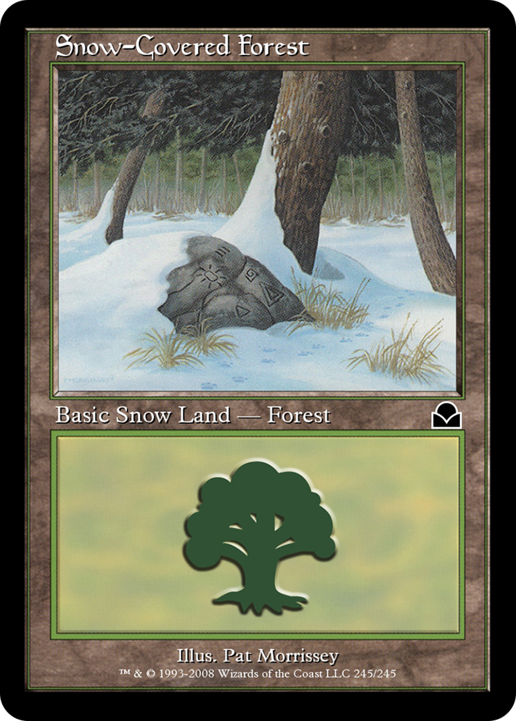 Snow-Covered Forest (ME2-245) - Masters Edition II