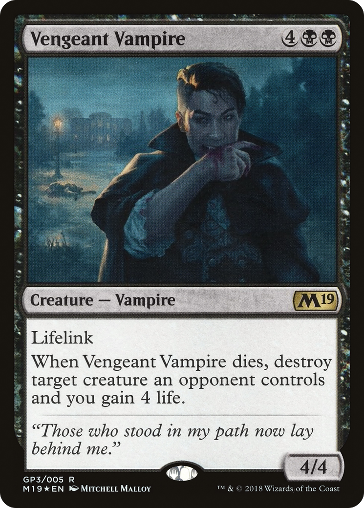 Vengeant Vampire (2018 Gift Pack) (GBP-GP3) - M19 Gift Pack Foil