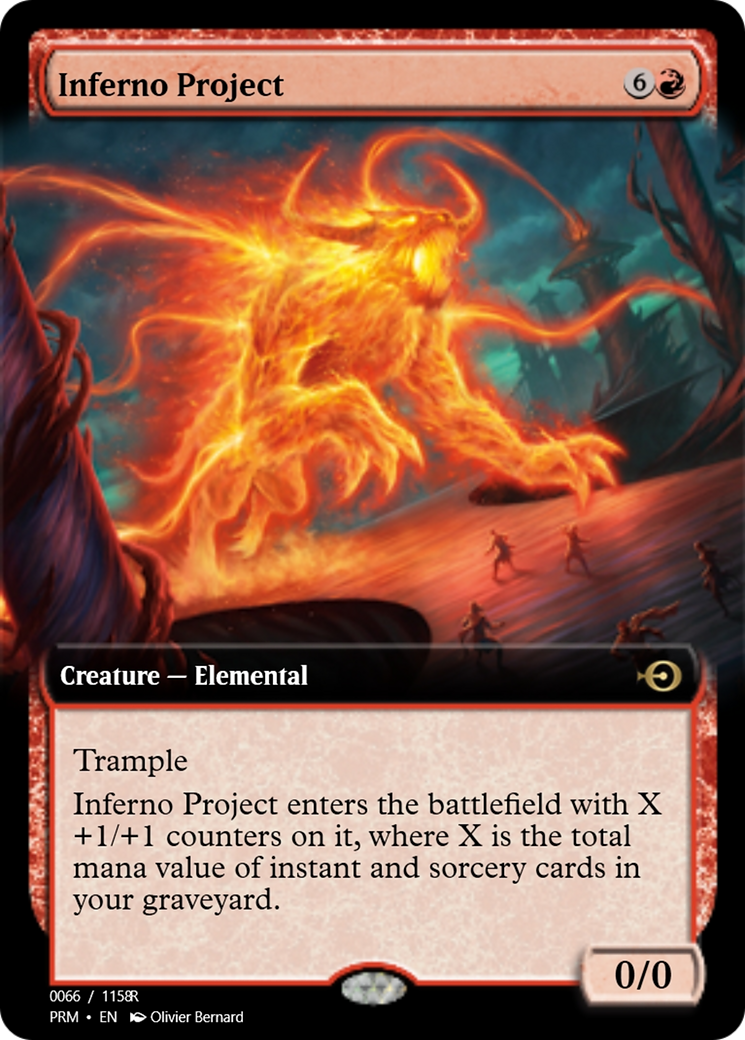 Inferno Project (PRM-90104) - Magic Online Promos