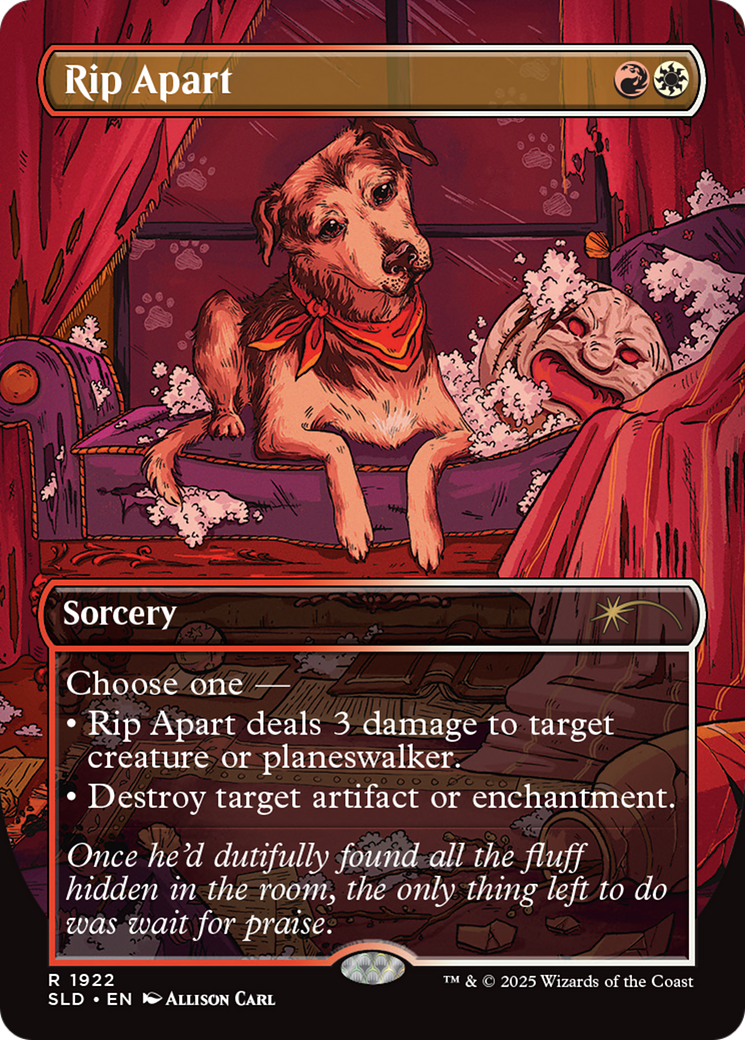 Rip Apart (SLD-1922) - Secret Lair Drop (Borderless)