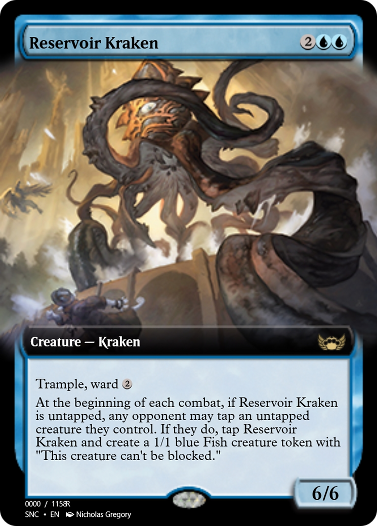 Reservoir Kraken (PRM-99737) - Magic Online Promos Foil
