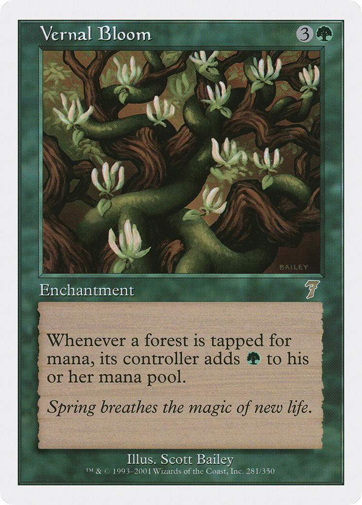 Vernal Bloom (7ED-281) - Seventh Edition