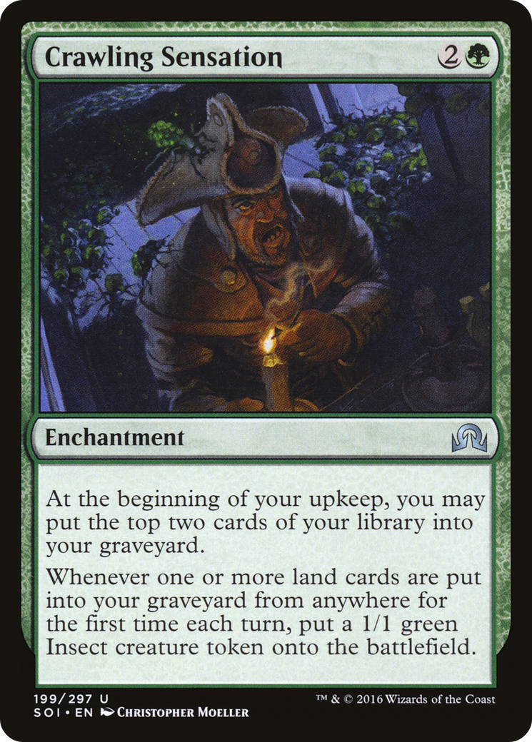 Crawling Sensation (SOI-199) - Shadows over Innistrad Foil