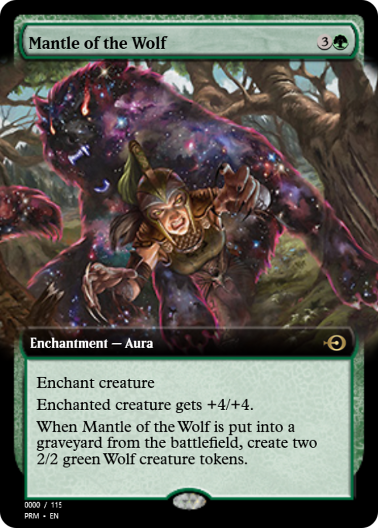 Mantle of the Wolf (PRM-79885) - Magic Online Promos