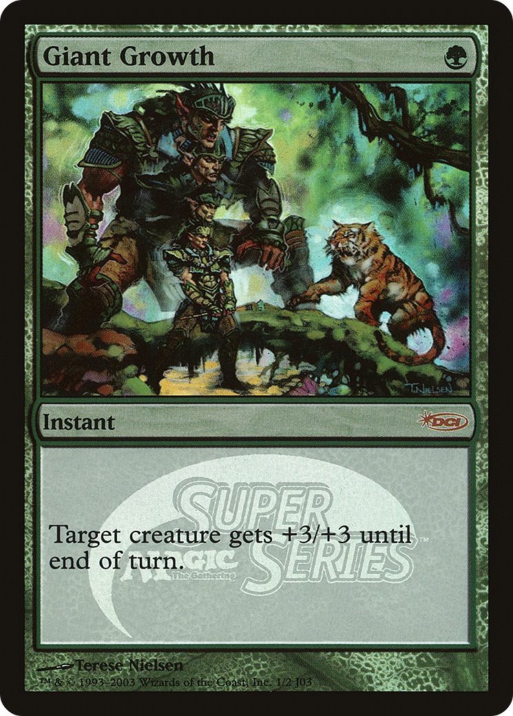 Giant Growth (Junior Super Series) (JSS-008) - Junior Super Series Foil
