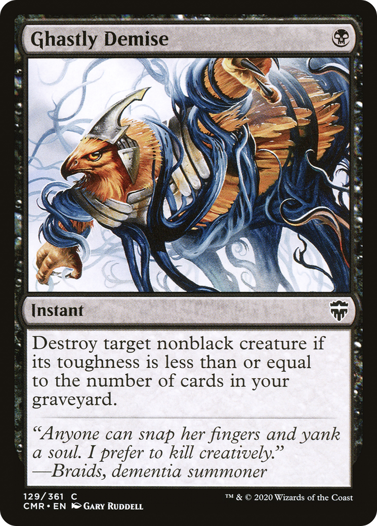 Ghastly Demise (CMR-129) - Commander Legends
