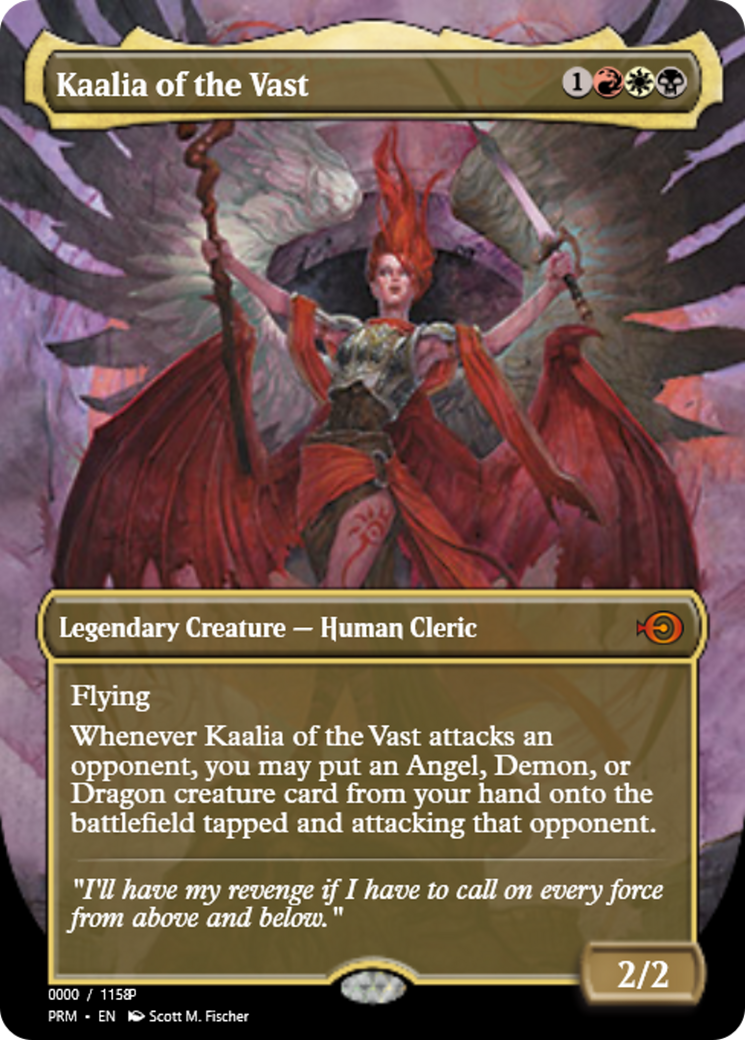 Kaalia of the Vast (PRM-82870) - Magic Online Promos