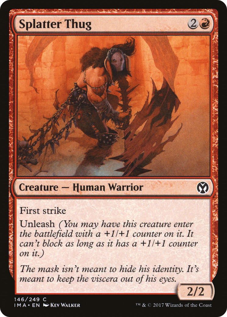 Splatter Thug (IMA-146) - Iconic Masters Foil