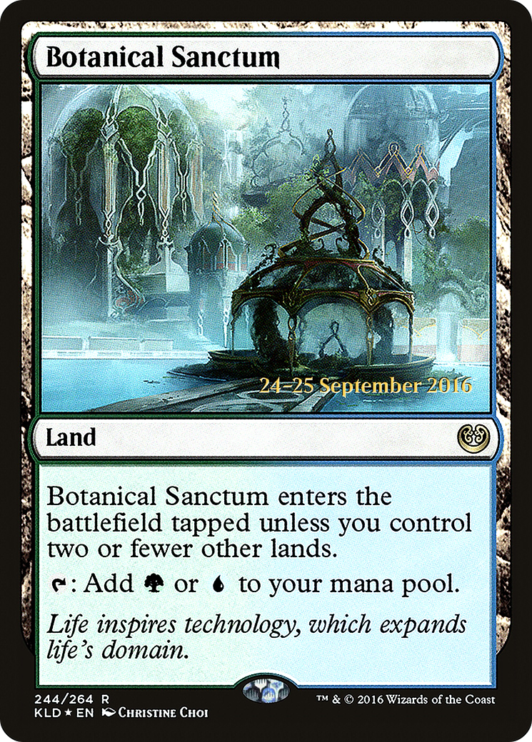 Botanical Sanctum (KLD) (PRE-244S) - Kaladesh Promos Foil