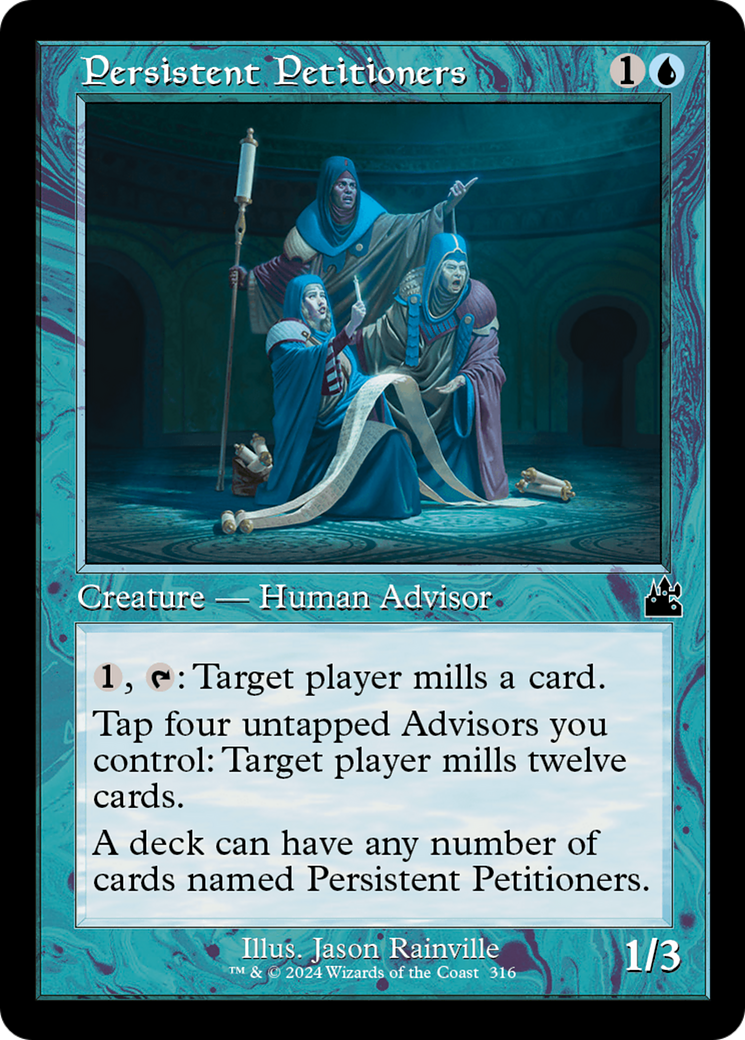 Persistent Petitioners (Retro Frame) (RVR-316) - Ravnica Remastered