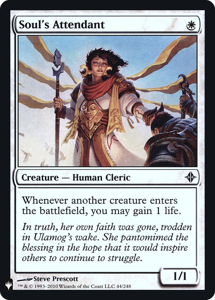 Soul's Attendant (LIST-ROE-44) - The List