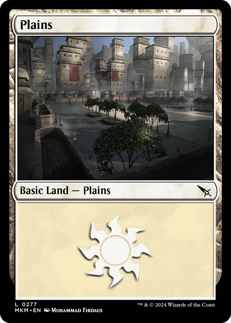 Plains (0277) (MKM-277) - Murders at Karlov Manor Foil