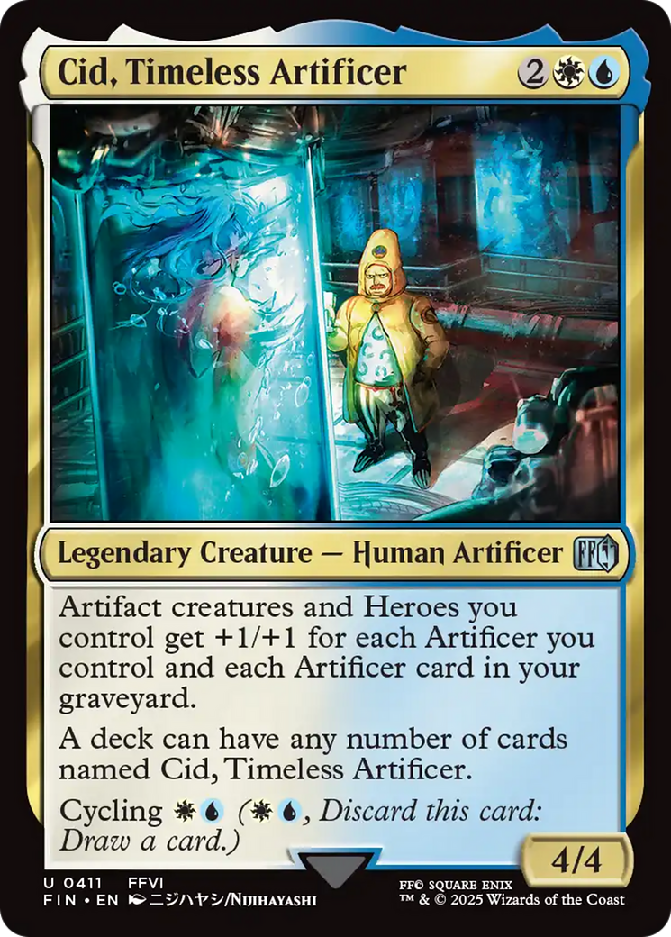 Cid, Timeless Artificer (FIN-411) - FINAL FANTASY