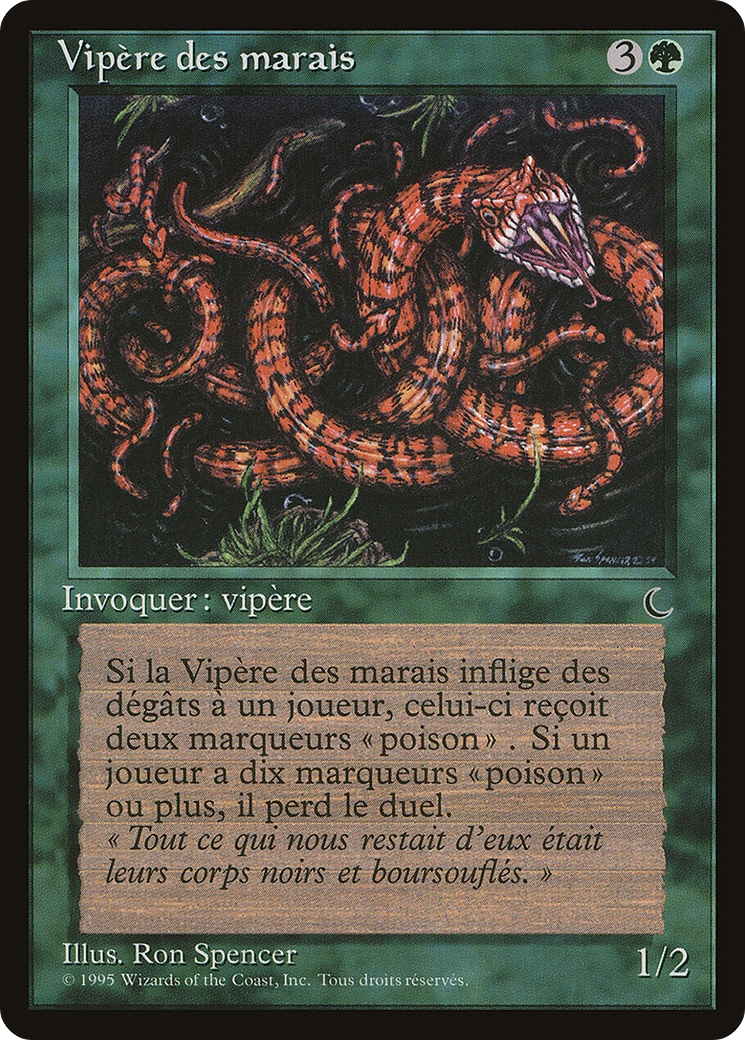 Marsh Viper (French) - "Vipere des marais" (REN-149) - Renaissance