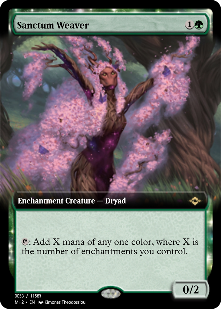 Sanctum Weaver (PRM-91307) - Magic Online Promos: (enchantment)