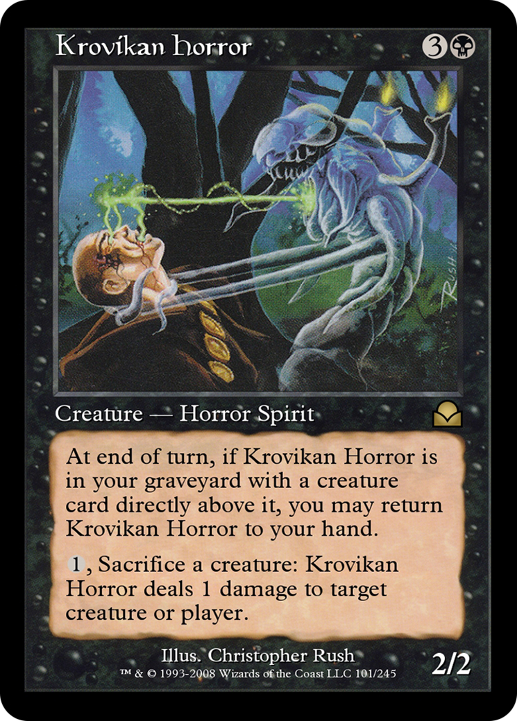 Krovikan Horror (ME2-101) - Masters Edition II Foil