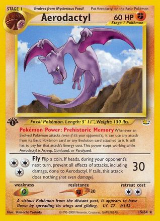 Aerodactyl 015/64 - Unlimited Neo Revelation - Rare
