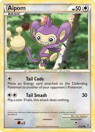 Aipom 043 Unleashed - Common