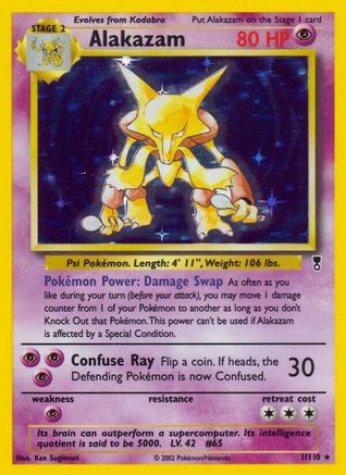 Alakazam 001 - Holofoil Legendary Collection - Holo Rare