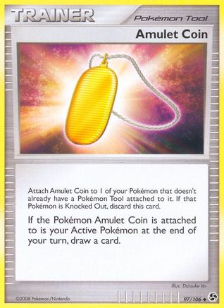 Amulet Coin 097 - Reverse Holofoil Great Encounters - Uncommon